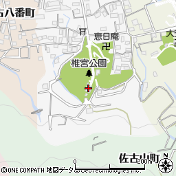 椎宮八幡神社周辺の地図