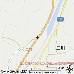 和歌山県有田郡有田川町二川576周辺の地図