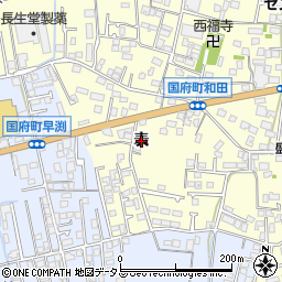 徳島県徳島市国府町和田表周辺の地図
