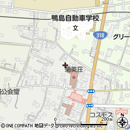 徳島県吉野川市鴨島町上下島446周辺の地図