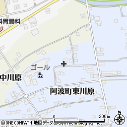 徳島県阿波市阿波町東川原129-3周辺の地図