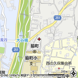 徳島県美馬市脇町大字北庄3-5周辺の地図