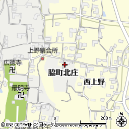 徳島県美馬市脇町大字北庄1270周辺の地図