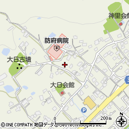 山口県防府市高井940周辺の地図