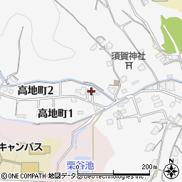 愛媛県今治市高地町2丁目2028周辺の地図