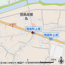 上浦周辺の地図