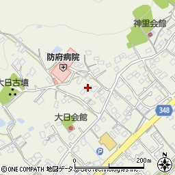 山口県防府市高井973周辺の地図