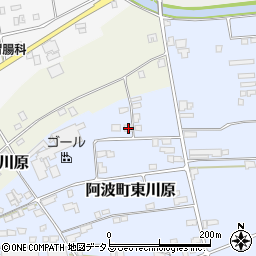 徳島県阿波市阿波町東川原128周辺の地図