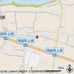 徳島県吉野川市鴨島町上浦419周辺の地図