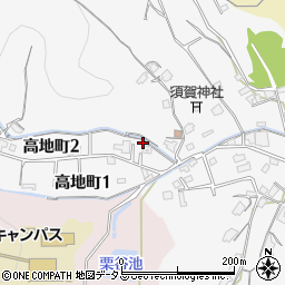 愛媛県今治市高地町2丁目1991周辺の地図