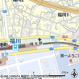 山口県周南市社地町1-50周辺の地図