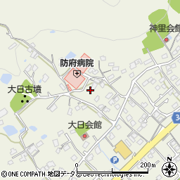 山口県防府市高井941周辺の地図