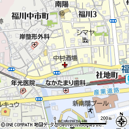 株式会社中村酒場周辺の地図