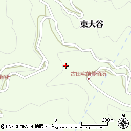 和歌山県有田郡有田川町東大谷136周辺の地図