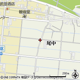 和歌山県有田郡有田川町尾中132周辺の地図