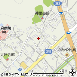 山口県防府市高井1020周辺の地図