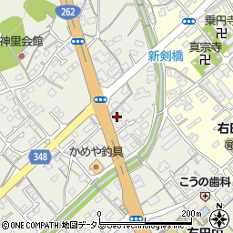 山口県防府市高井1121周辺の地図
