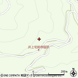 和歌山県有田郡有田川町東大谷188周辺の地図