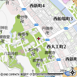 元勝寺周辺の地図