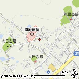 山口県防府市高井970周辺の地図