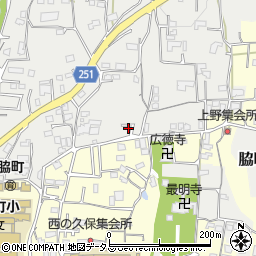 徳島県美馬市脇町大字北庄21周辺の地図