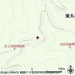 和歌山県有田郡有田川町東大谷180周辺の地図