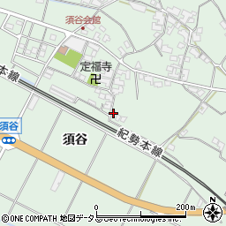 和歌山県有田市宮原町須谷122周辺の地図