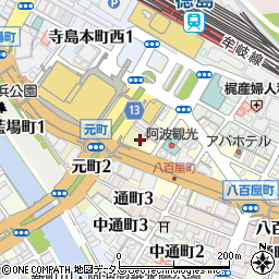 ミニッツパーク２４ｈ元町第１駐車場周辺の地図