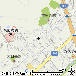 山口県防府市高井1027周辺の地図