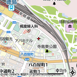 ニッポンレンタカー徳島駅東営業所周辺の地図