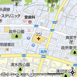 ダイソーフジ新南陽店周辺の地図