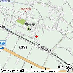和歌山県有田市宮原町須谷121周辺の地図