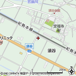 和歌山県有田市宮原町須谷340周辺の地図
