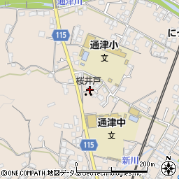 桜井戸周辺の地図