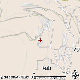 徳島県美馬市美馬町（丸山）周辺の地図