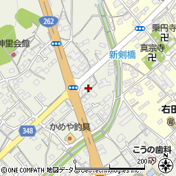山口県防府市高井1070周辺の地図
