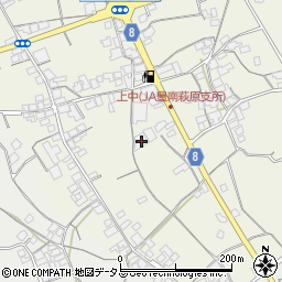 香川県観音寺市大野原町萩原1302-1周辺の地図