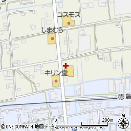 バースデイ石井店周辺の地図