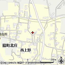 徳島県美馬市脇町大字猪尻西上野周辺の地図