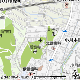 〒750-1142 山口県下関市小月本町の地図