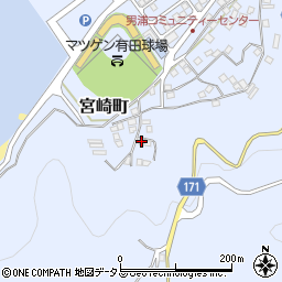 和歌山県有田市宮崎町1979周辺の地図