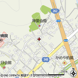山口県防府市高井1096-6周辺の地図