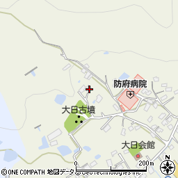 山口県防府市高井45周辺の地図