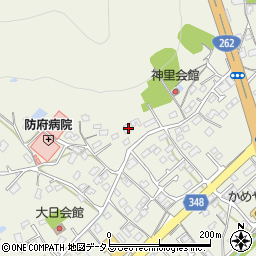 山口県防府市高井1029周辺の地図