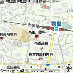 糸田川コンタクト周辺の地図