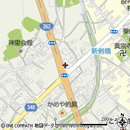 山口県防府市高井1064周辺の地図