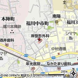 磯金一郎京染店周辺の地図