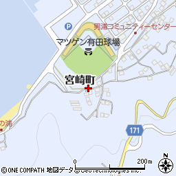 和歌山県有田市宮崎町1945-1周辺の地図