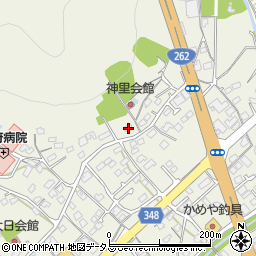 山口県防府市高井1039-3周辺の地図