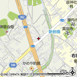 山口県防府市高井1067周辺の地図